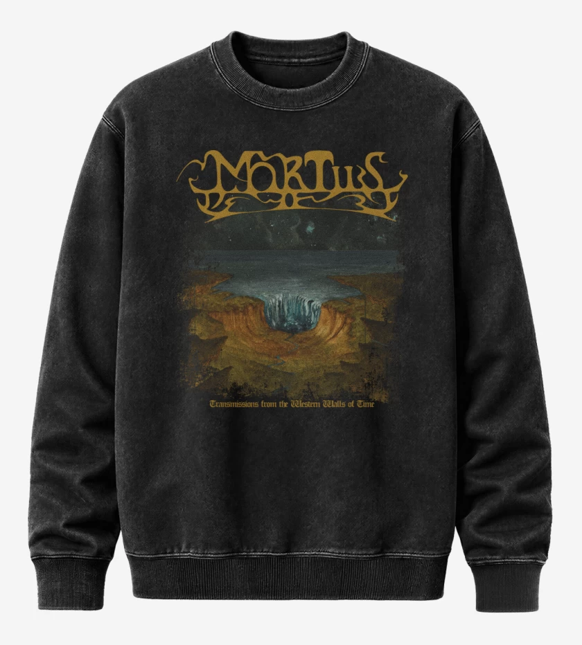 Poleron Polo Acid Wash Negro de Mortiis Transmissions 