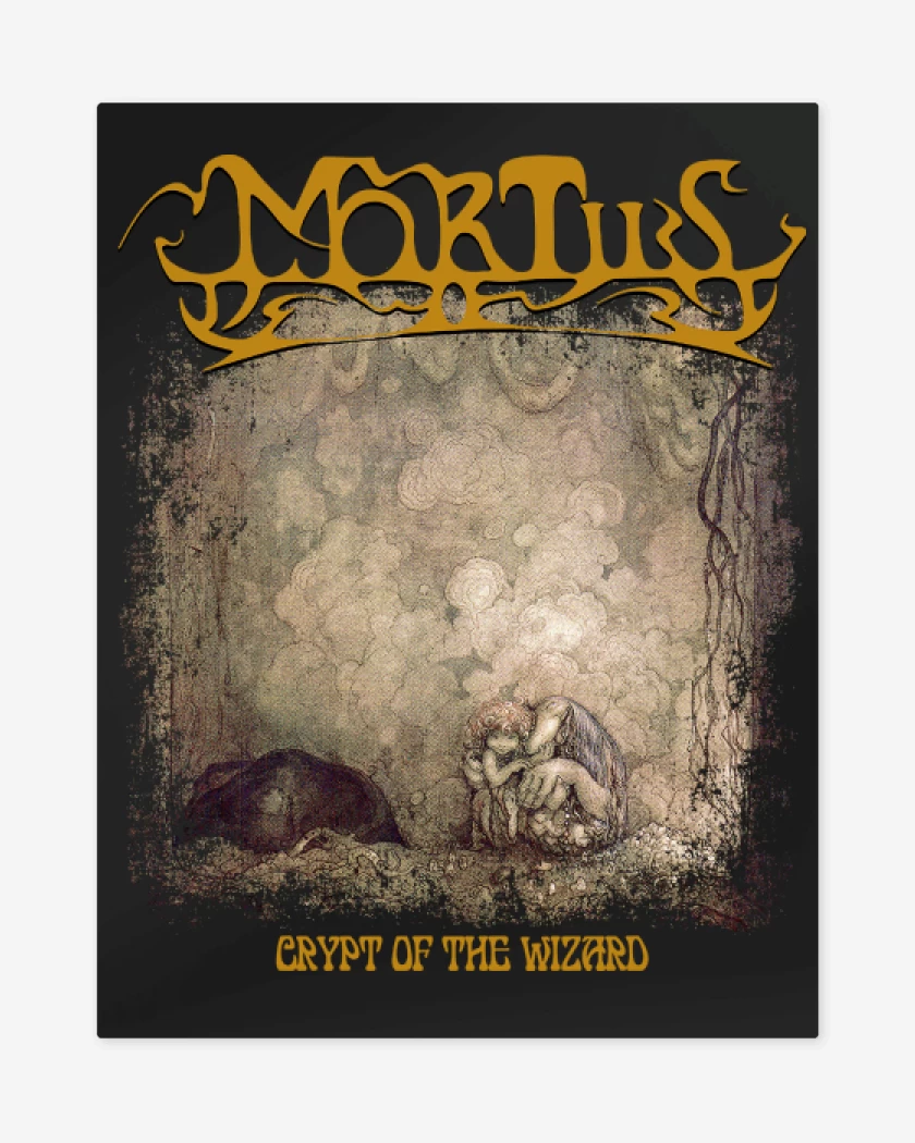 Print metalico Negro de Mortiis Crypt of the Wizard
