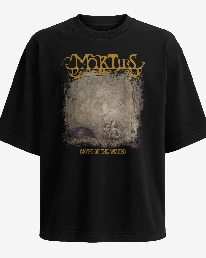 Polera Oversize Mortiis Crypt of the Wizard