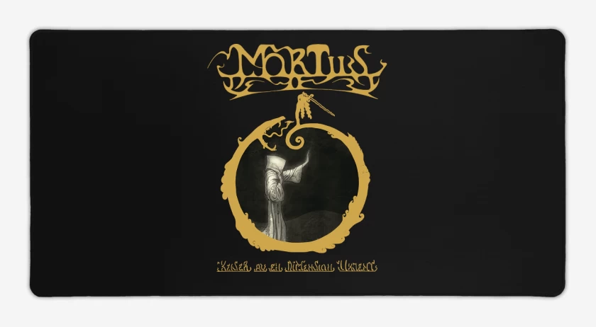 Mouse pad Gamer Negro de Mortiis Keiser