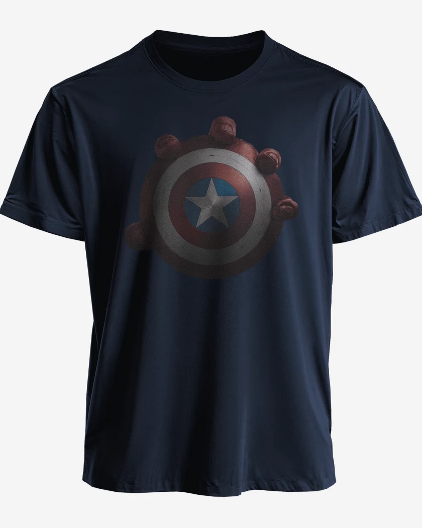 Polera Escudo Capitan America 