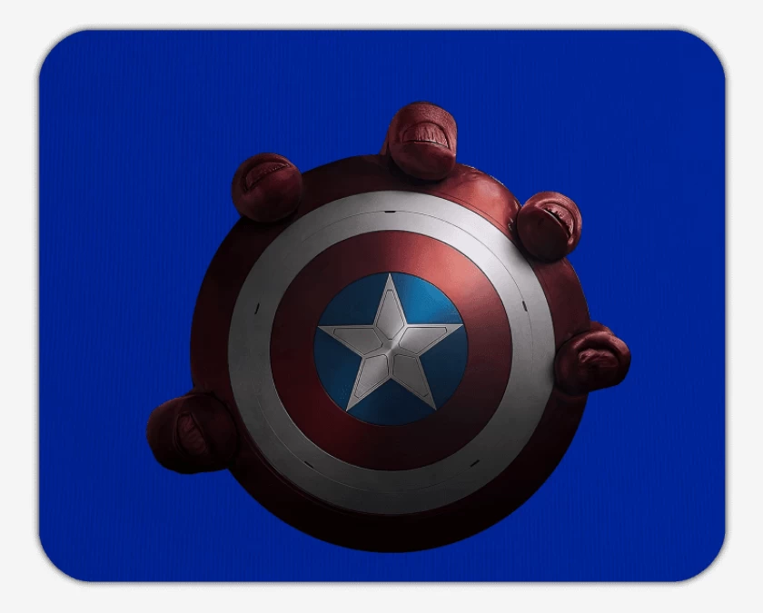 Mousepad Escudo Capitan America 