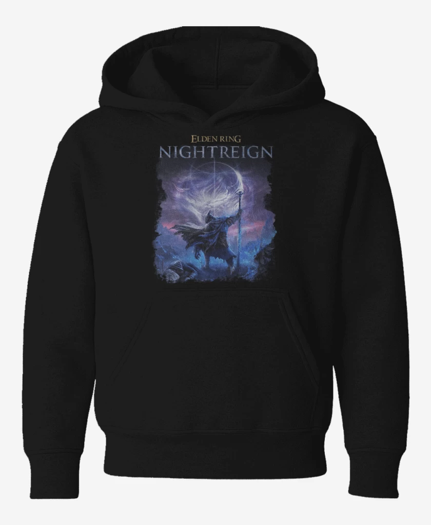 Poleron de niño Negro de Elden Ring Nightreign