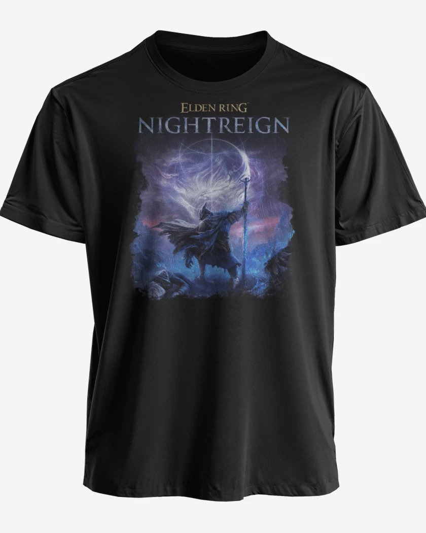 Polera premium Negro de Elden Ring Nightreign