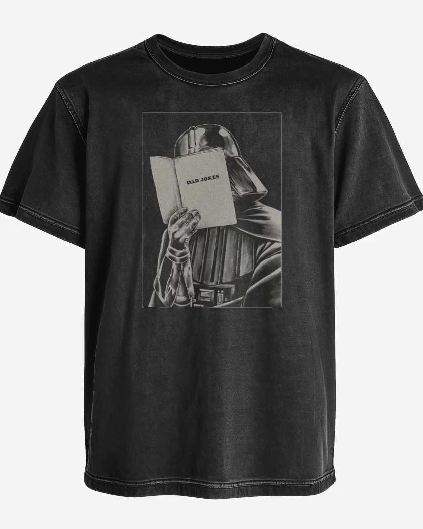 Polera desgastada Dad Jokes 