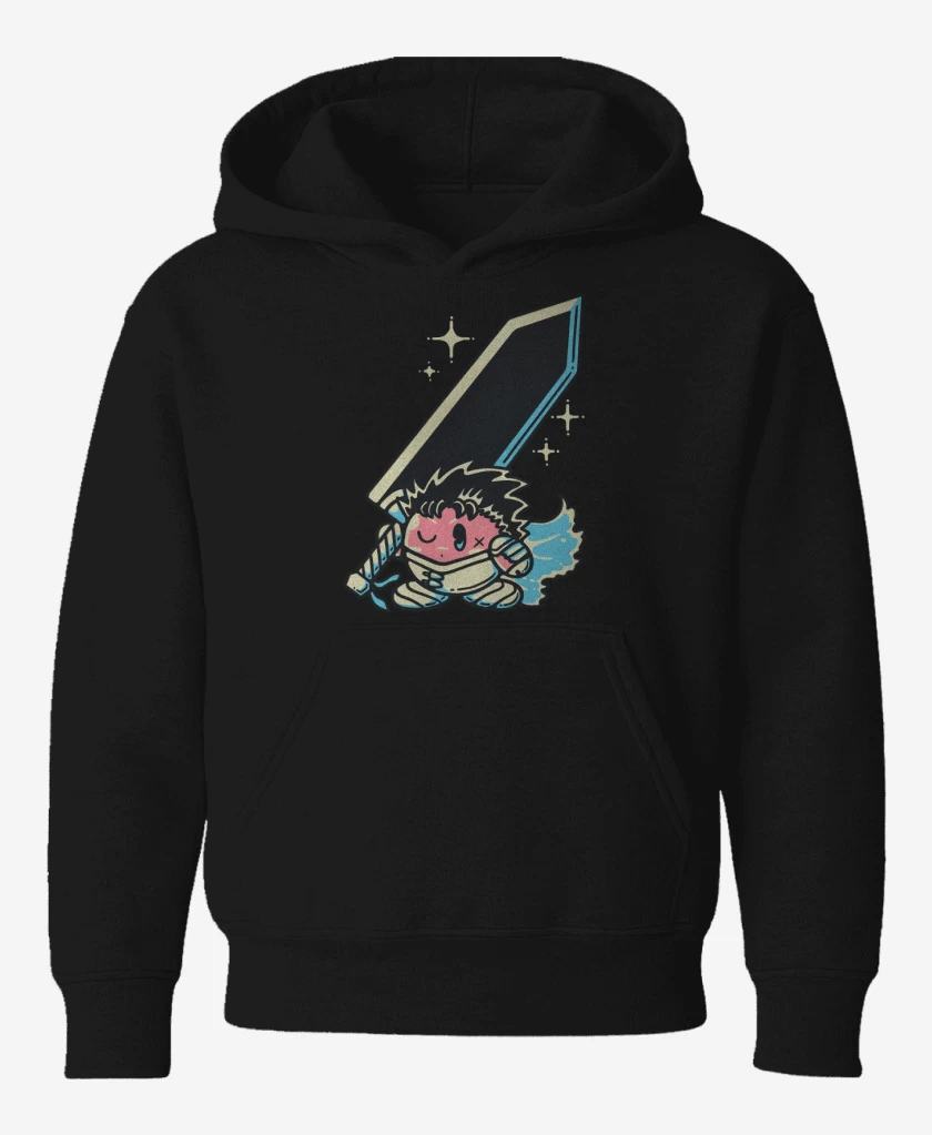 Poleron de niño Negro de BerserKirby
