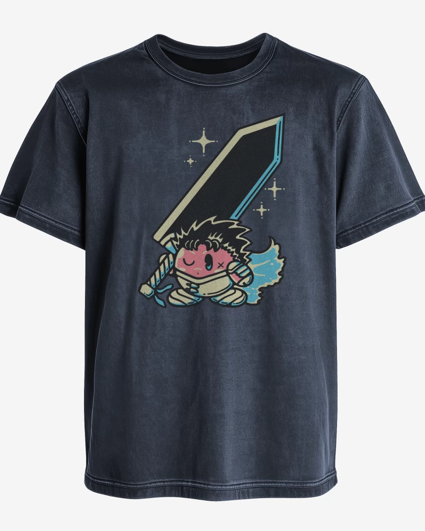Polera desgastada BerserKirby
