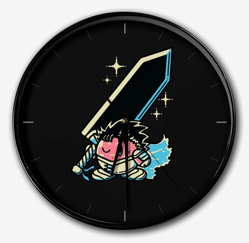 Reloj Negro de BerserKirby