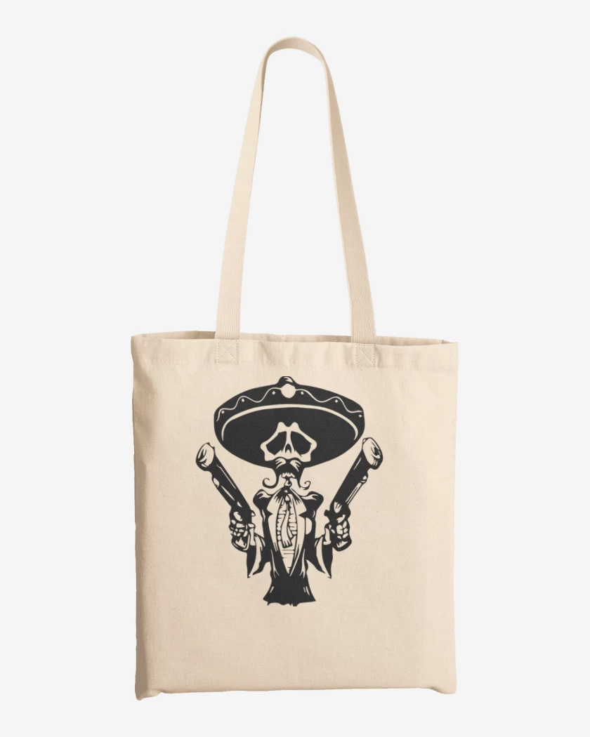Totebag Blanco de Day of the dead