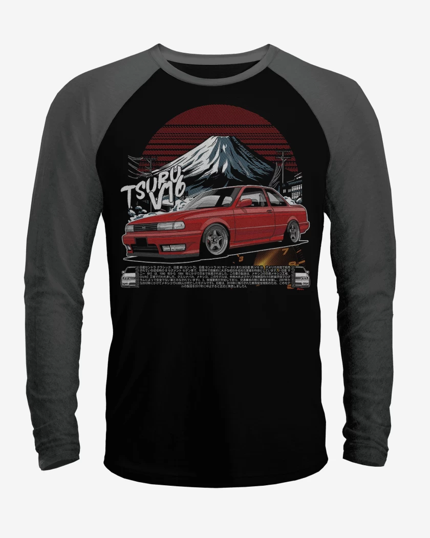Polera Raglan Tsuru v16