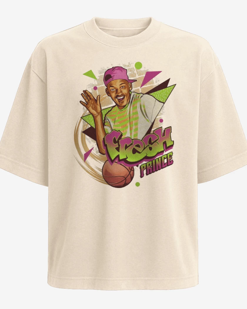 Polera Oversize Principe del Rap