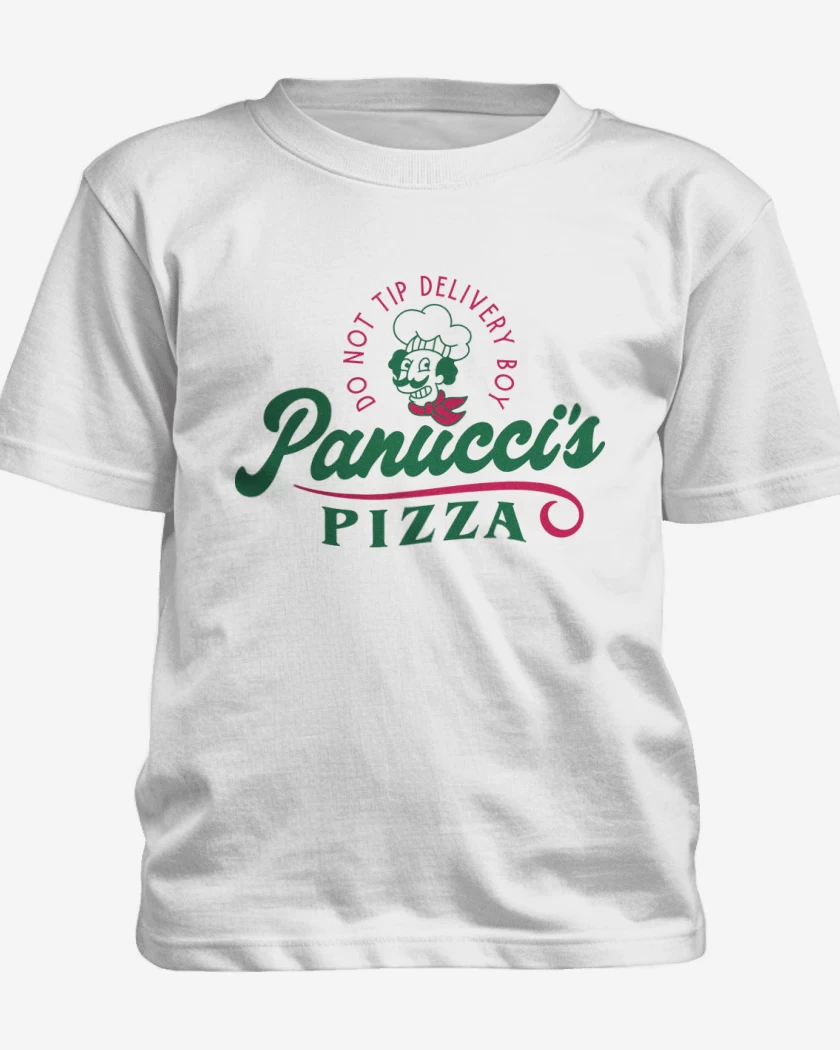 Polera de niño Blanco de Panuccis Pizza