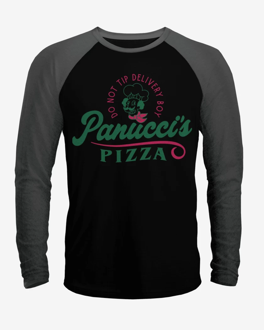 Polera Raglan Panuccis Pizza