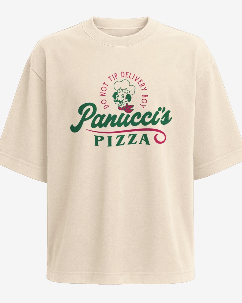 Polera Oversize Panuccis Pizza