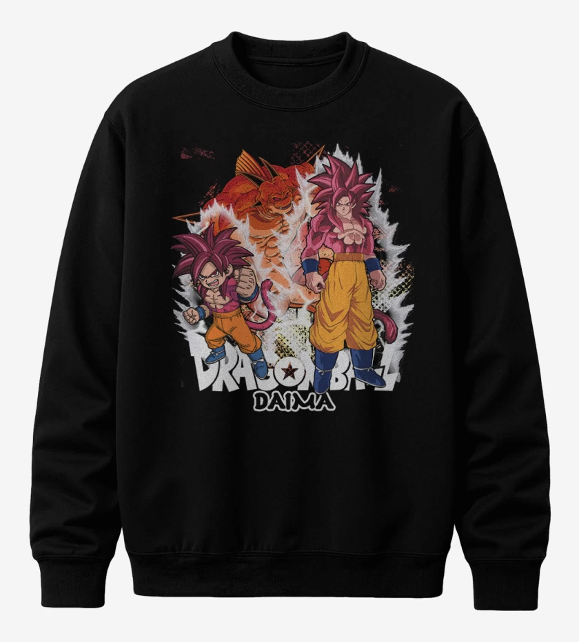 Poleron polo Goku Daima Ssj4