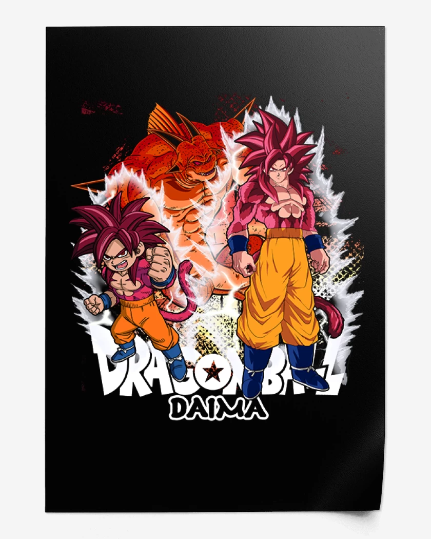 Print Goku Daima Ssj4