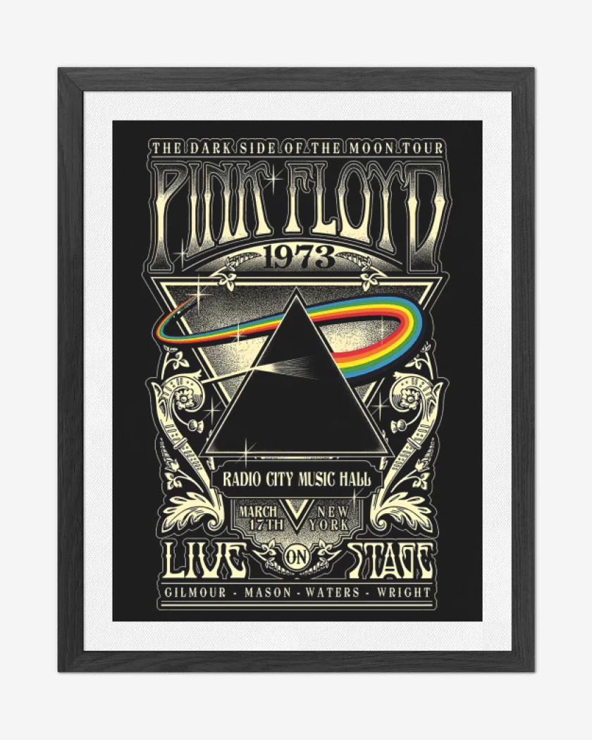 Cuadro decorativo Pink Floyd Dark Side 73