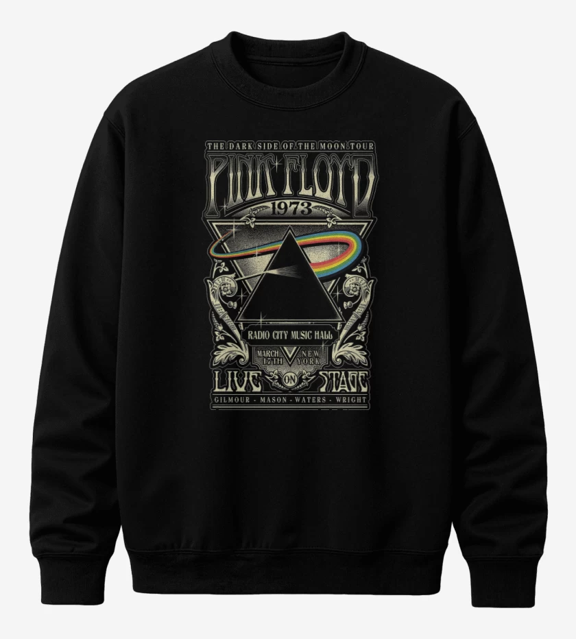 Poleron polo Pink Floyd Dark Side 73