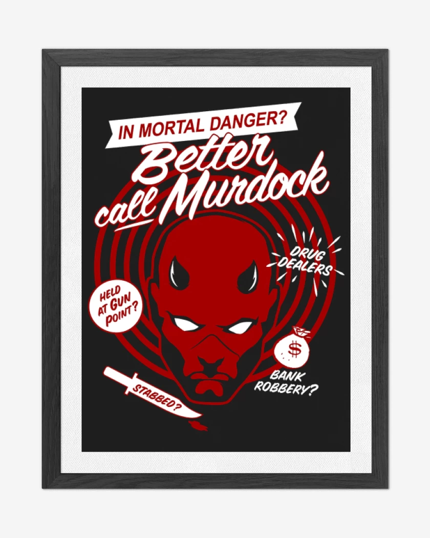Cuadro decorativo Daredevil Better Call 