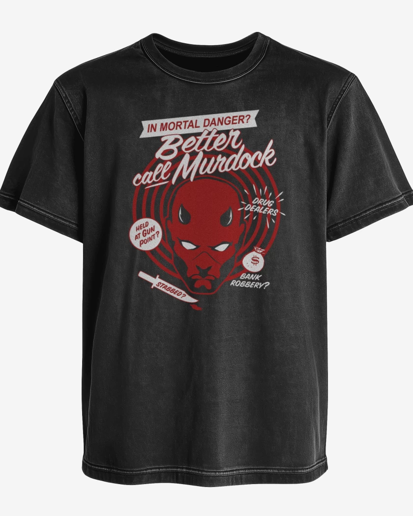 Polera desgastada Daredevil Better Call 