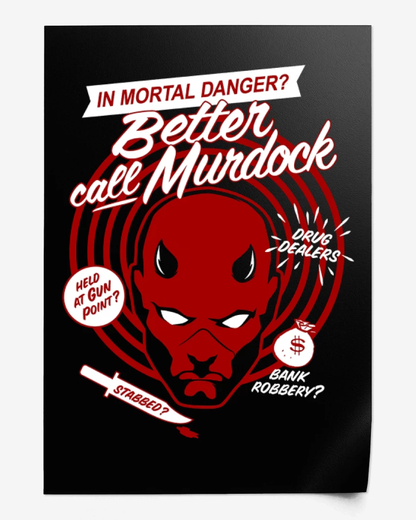 Print Daredevil Better Call 
