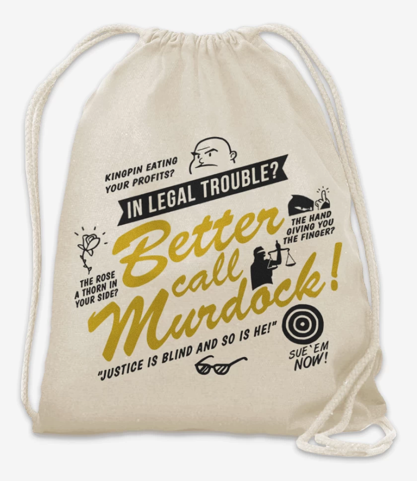 Mochila Blanco de Better Call Murdock