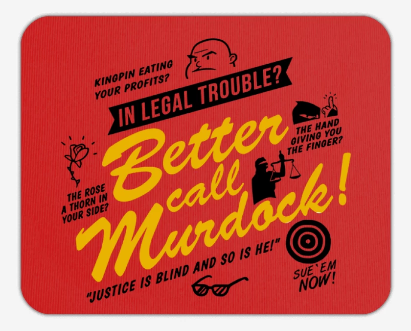Mousepad Better Call Murdock