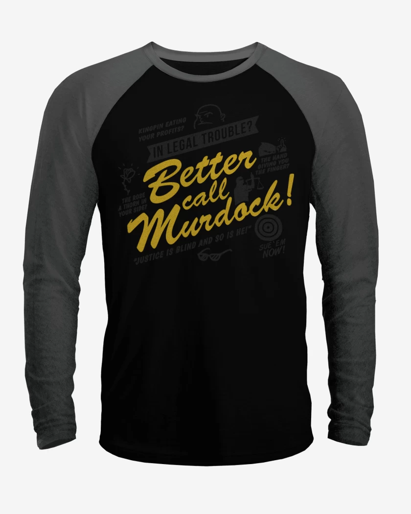 Polera Raglan Better Call Murdock