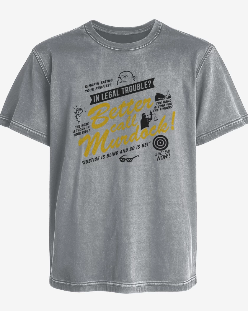 Polera desgastada Better Call Murdock