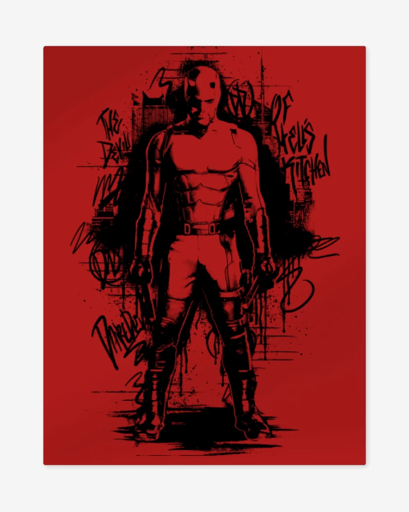 Print metalico Daredevil Matt Murdock