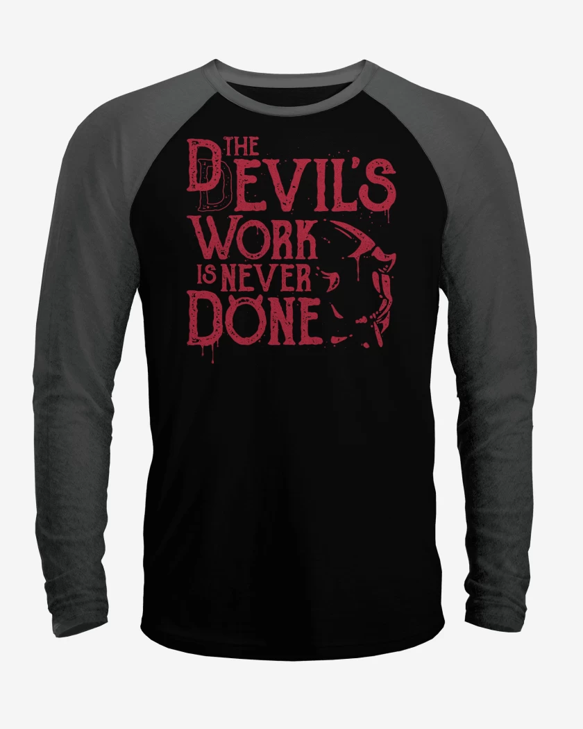 Polera Raglan DD Work Never Done