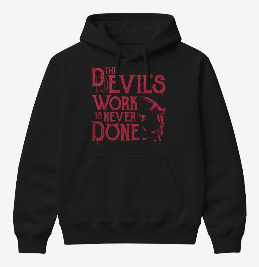 Poleron Canguro básico DD Work Never Done