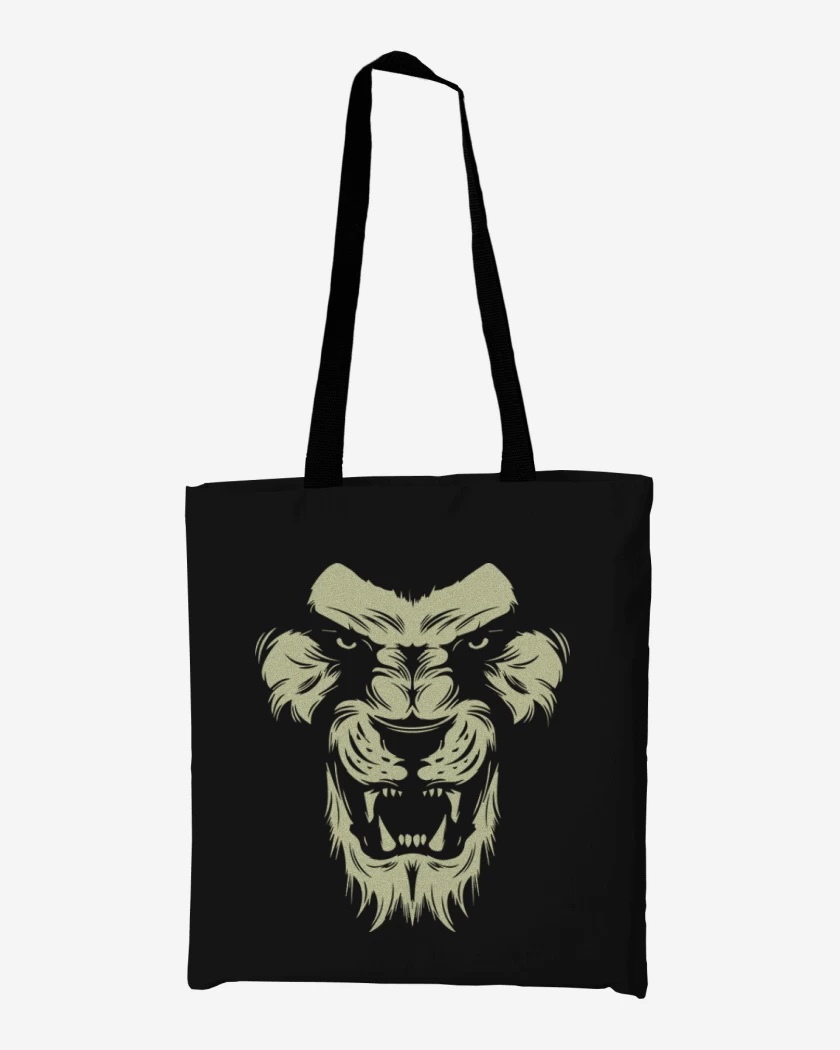 Totebag Negro de Leon