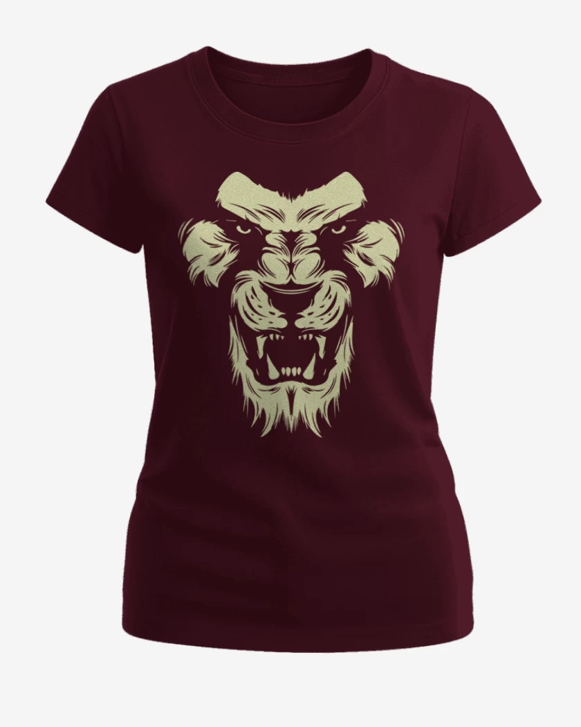Polera de Mujer Burdeo de Leon