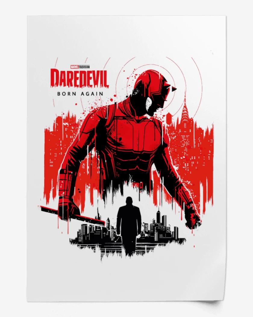 Print Daredevil Born Again