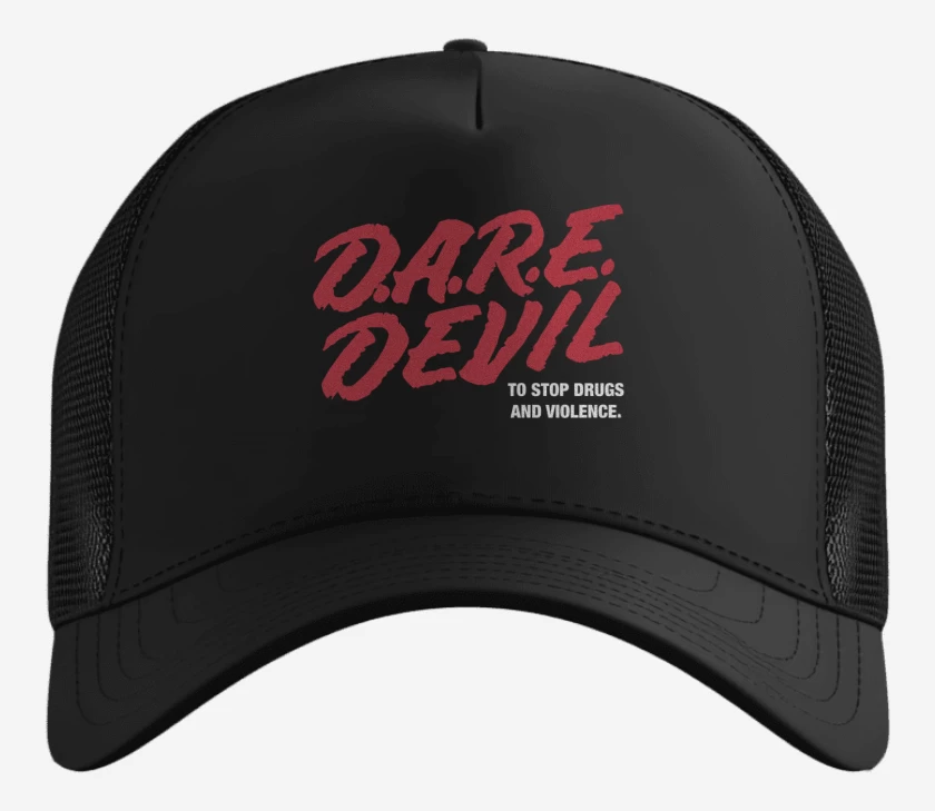 Gorro Negro de D.A.R.E. Devil