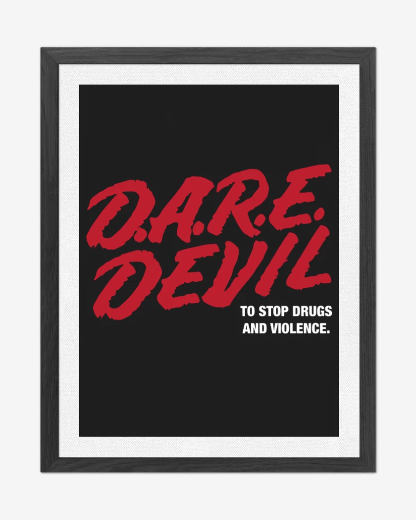 Cuadro decorativo D.A.R.E. Devil