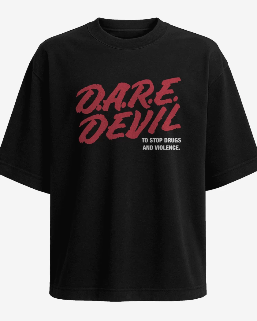 Polera Oversize D.A.R.E. Devil
