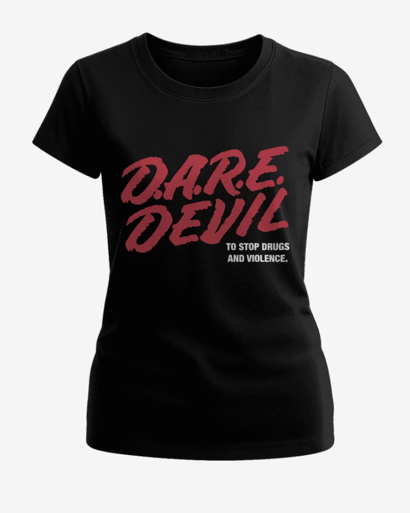 Polera de Mujer Negro de D.A.R.E. Devil