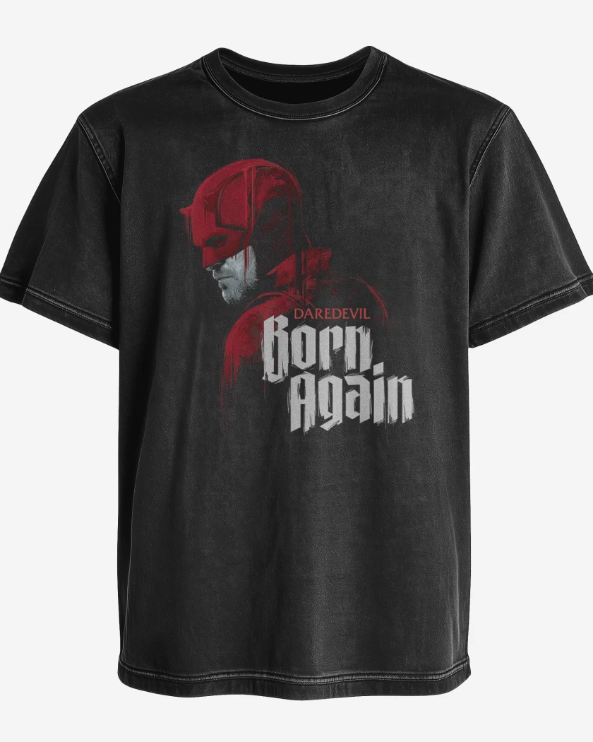 Polera desgastada Daredevil Born Again II