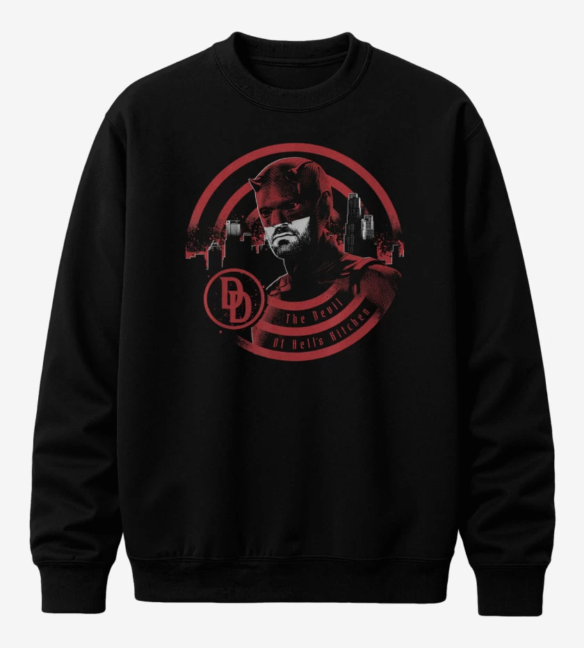 Poleron polo Negro de Hells Kitchen 