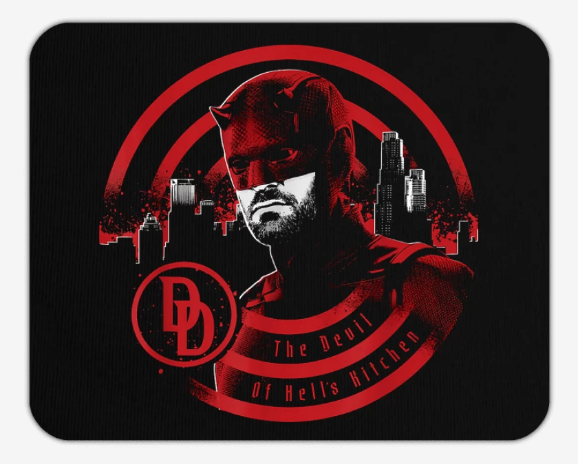 Mousepad Negro de Hells Kitchen 