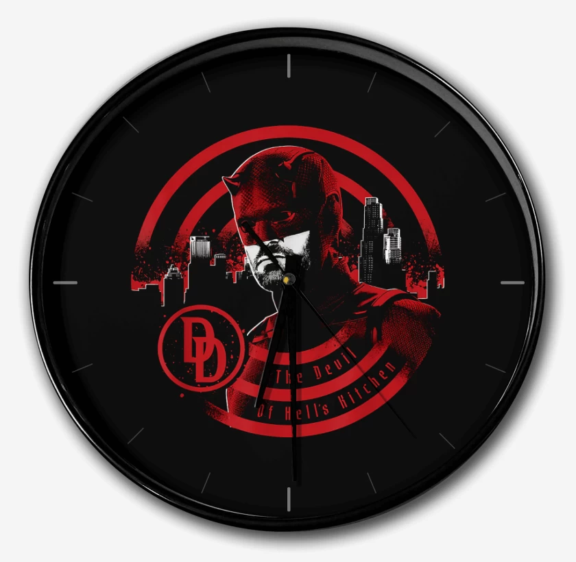 Reloj Negro de Hells Kitchen 