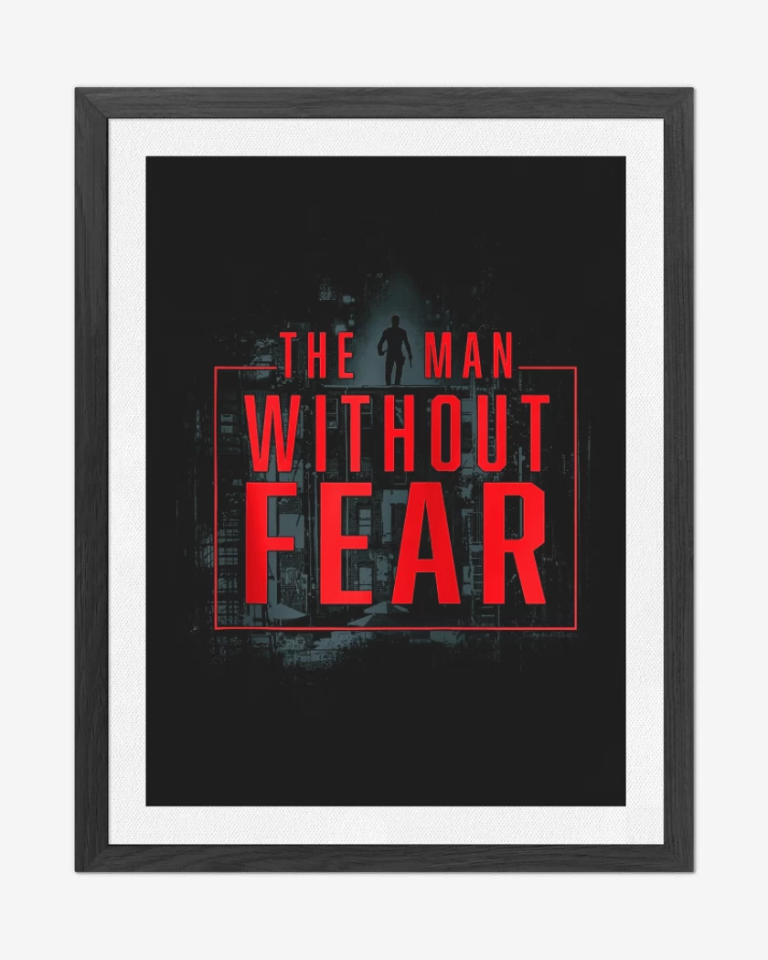 Cuadro decorativo Dare Without Fear 