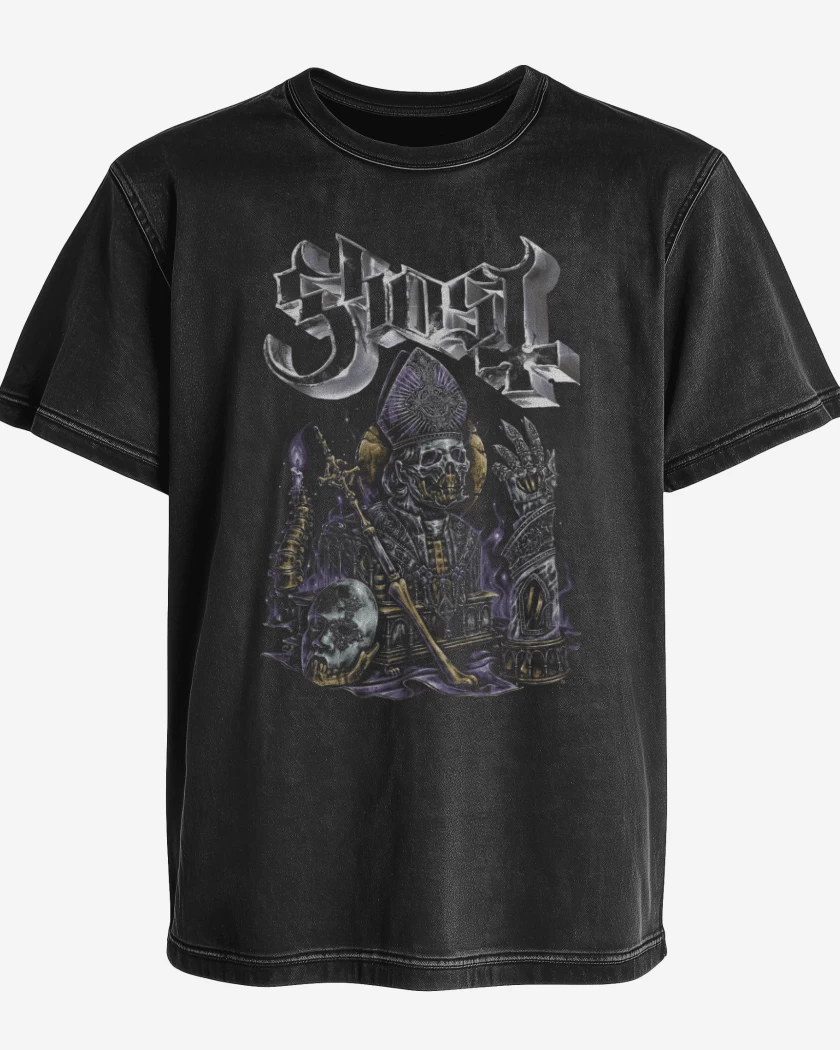 Polera desgastada Papa V Perpetua