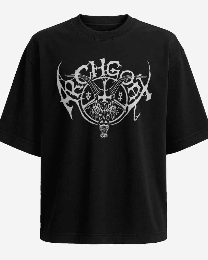 Polera Oversize Archgoat Logo B