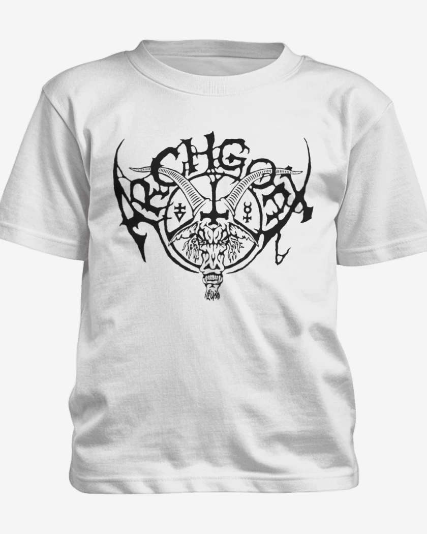 Polera de niño Blanco de Archgoat Logo N