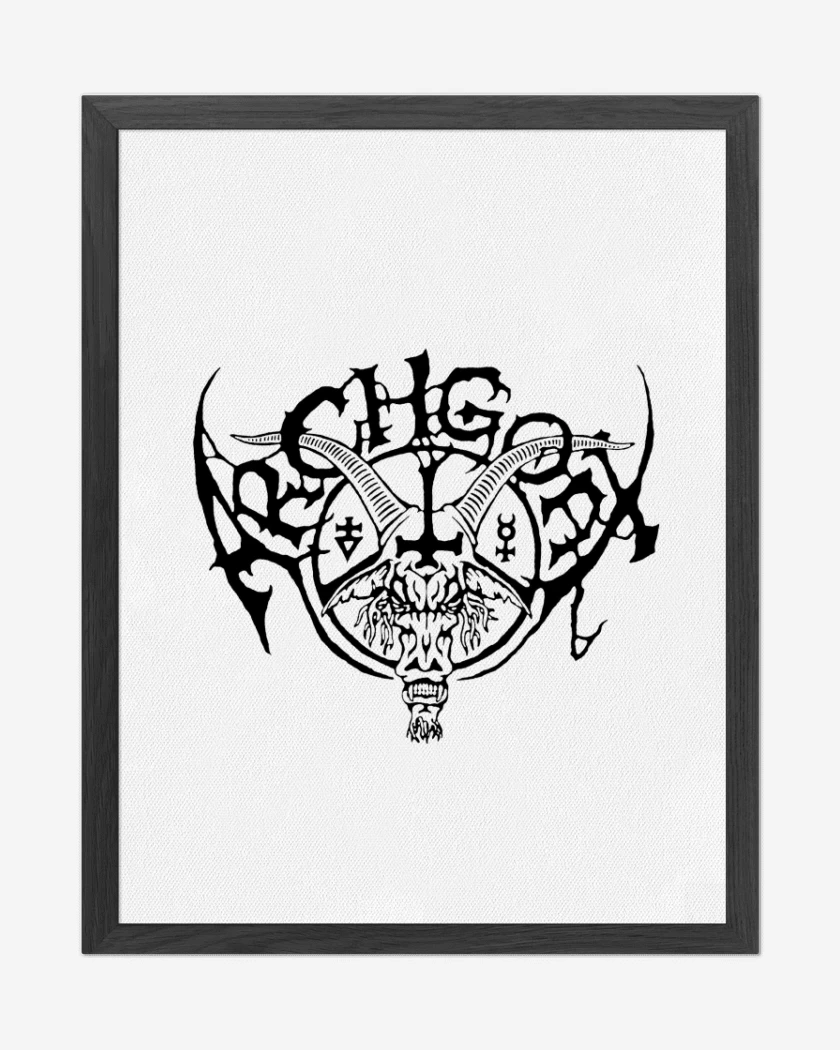 Cuadro decorativo Archgoat Logo N