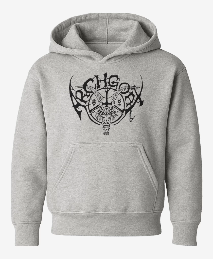 Poleron de niño Gris Melange de Archgoat Logo N