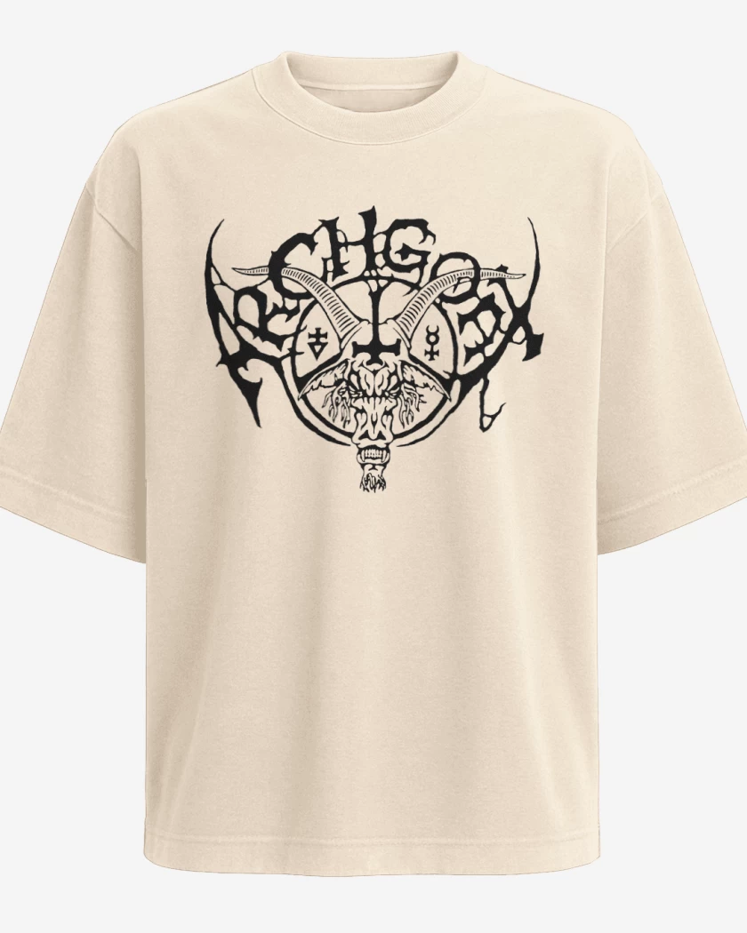 Polera Oversize Archgoat Logo N